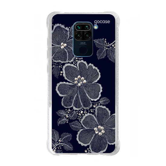  Floral Bordado Pérola