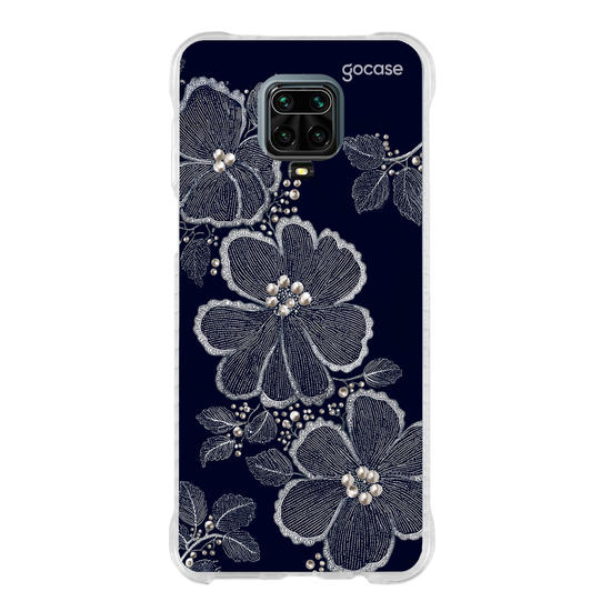  Floral Bordado Pérola