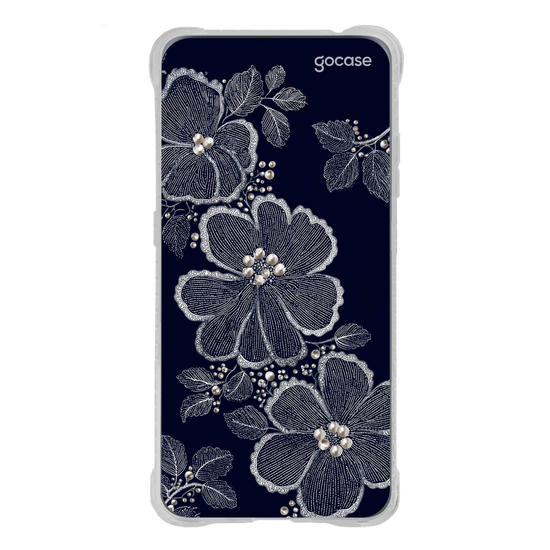  Floral Bordado Pérola