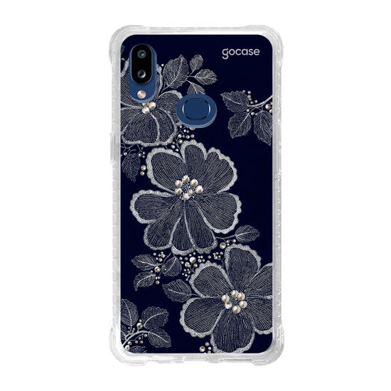  Floral Bordado Pérola