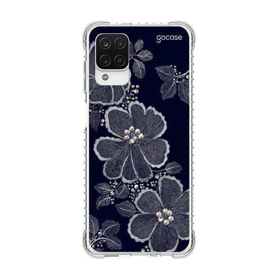  Floral Bordado Pérola