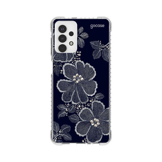  Floral Bordado Pérola
