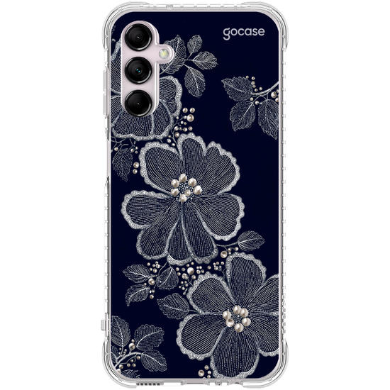  Floral Bordado Pérola