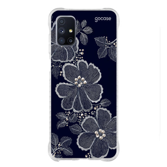  Floral Bordado Pérola