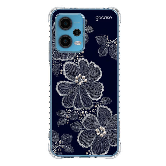  Floral Bordado Pérola