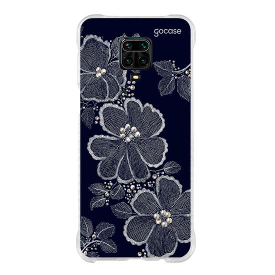  Floral Bordado Pérola