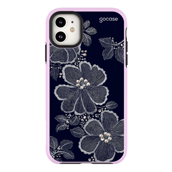  Floral Bordado Pérola