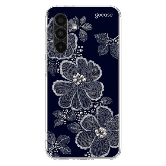  Floral Bordado Pérola
