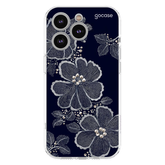  Floral Bordado Pérola
