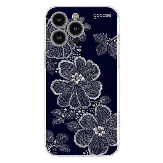  Floral Bordado Pérola