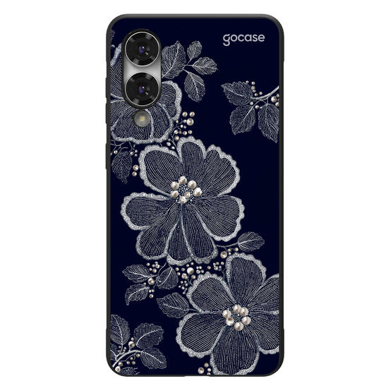  Floral Bordado Pérola