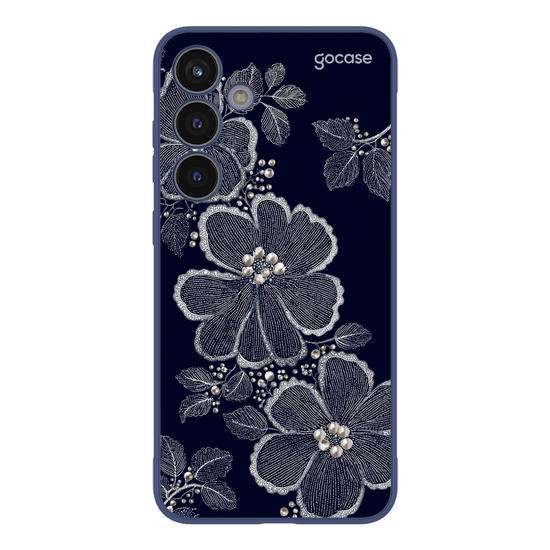  Floral Bordado Pérola