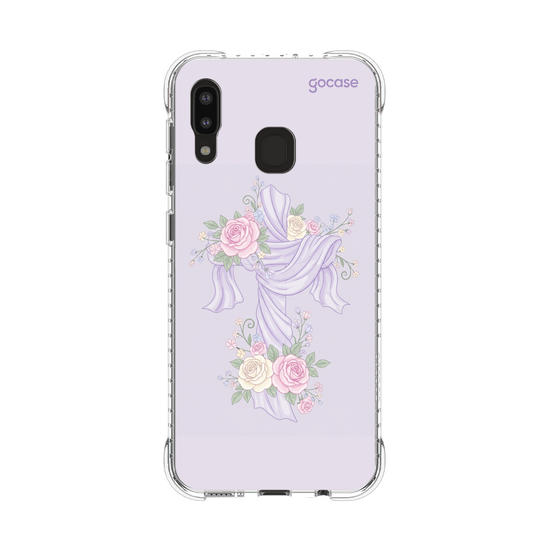 Capinha para celular  Floral Cross