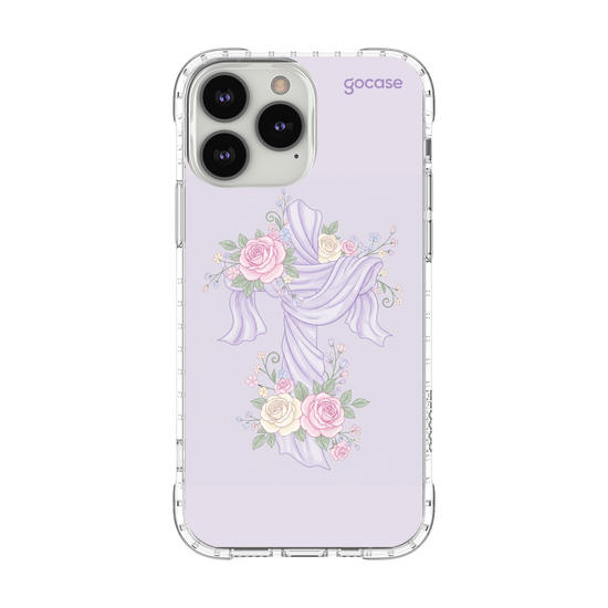 Capinha para celular  Floral Cross