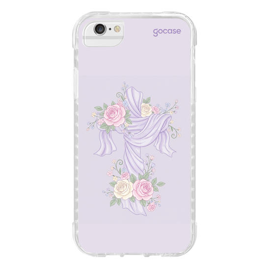 Capinha para celular  Floral Cross