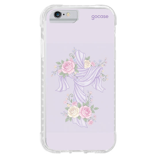 Capinha para celular  Floral Cross