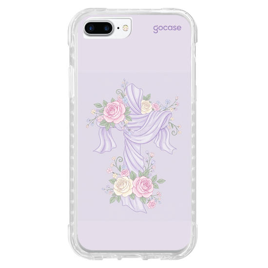 Capinha para celular  Floral Cross