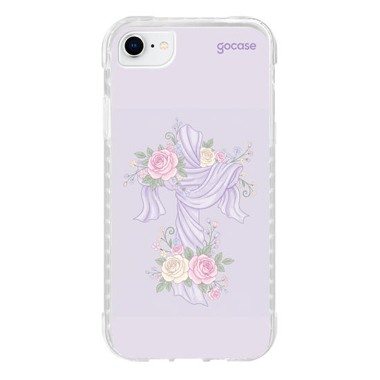 Capinha para celular  Floral Cross