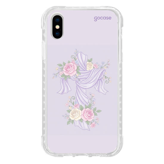 Capinha para celular  Floral Cross