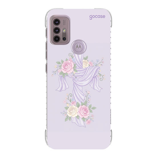 Capinha para celular  Floral Cross