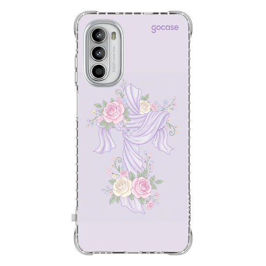 Capinha para celular  Floral Cross