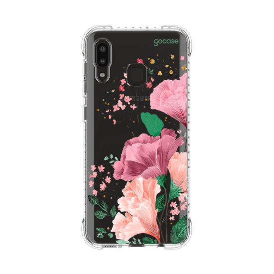 Capinha para celular  Floral e Iniciais