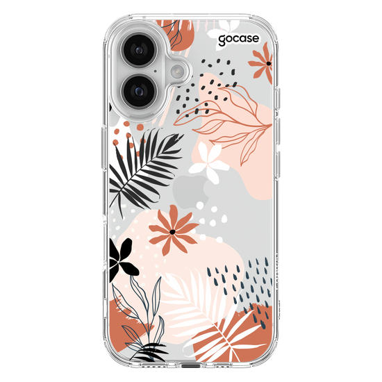 Capinha para celular Floral e Nome