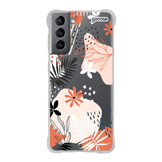 Capinha para celular Floral e Nome