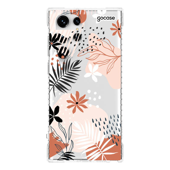 Capinha para celular Floral e Nome