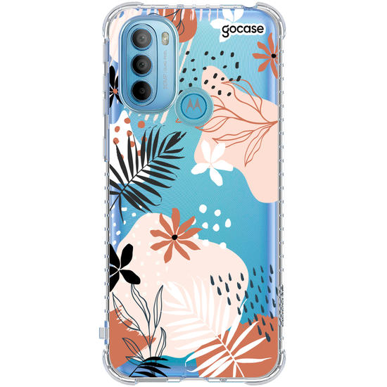 Capinha para celular Floral e Nome