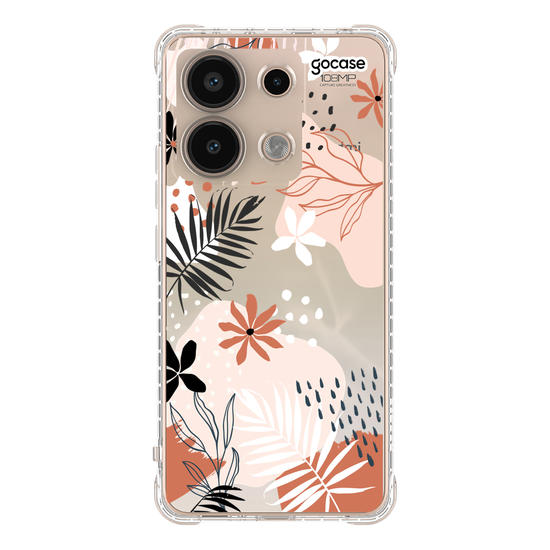 Capinha para celular Floral e Nome