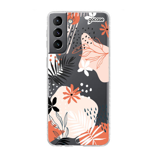 Floral & Name Hülle