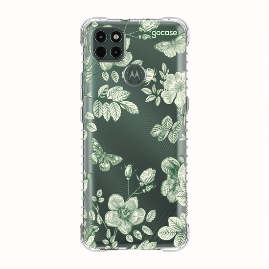 Capinha para celular  Floral Line Green