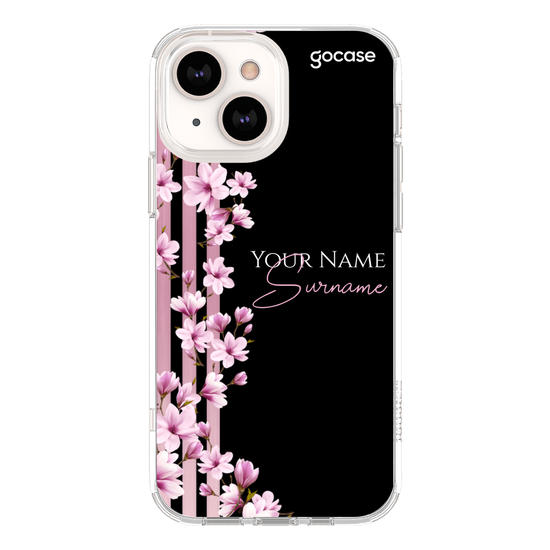 Floral Lines Custom Phone Case