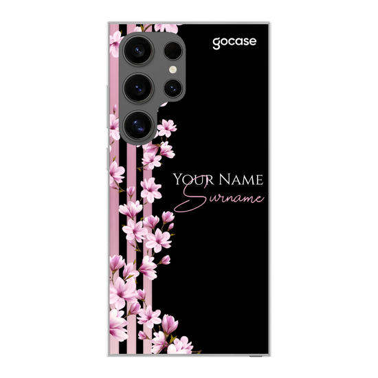 Floral Lines Custom Phone Case