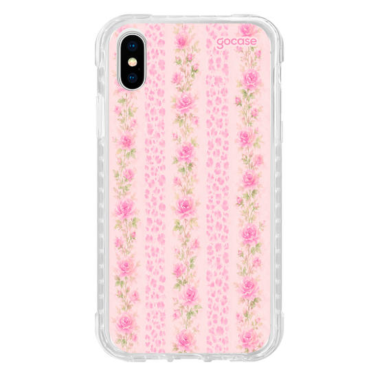 Capinha para celular  Floral Listrado