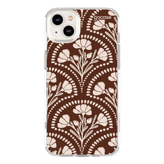 Capinha para celular  Floral Monograma