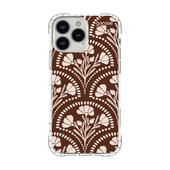 Capinha para celular  Floral Monograma