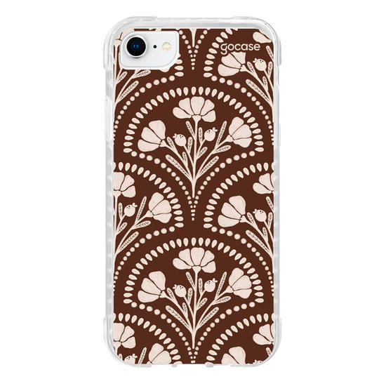 Capinha para celular  Floral Monograma
