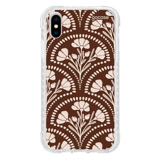 Capinha para celular  Floral Monograma