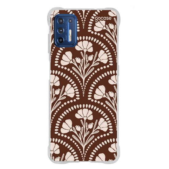 Capinha para celular  Floral Monograma