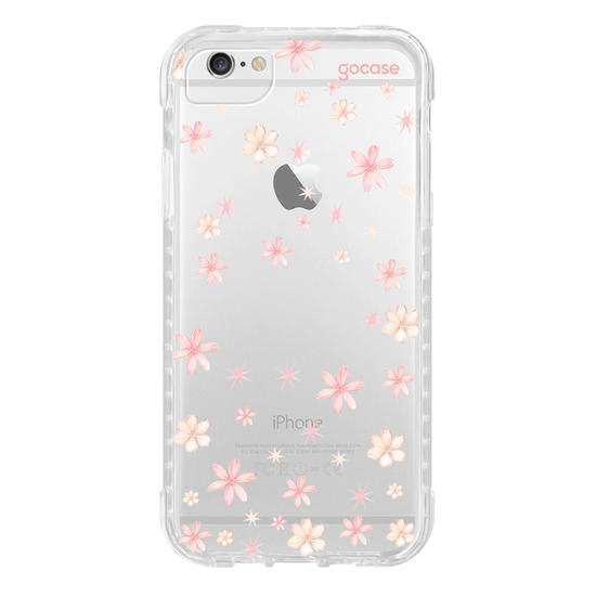 Capinha para celular  Floral Rosa Dream