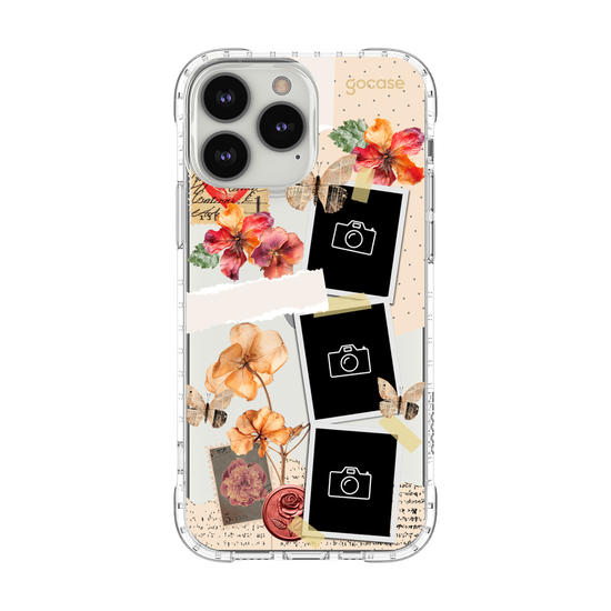 Capinha para celular  Floral Scrapbook