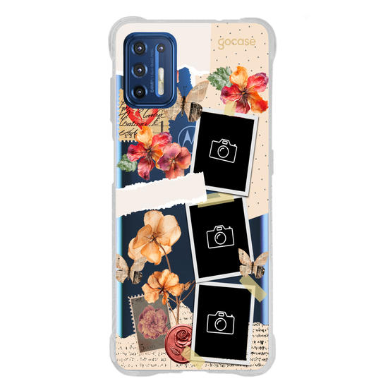 Capinha para celular  Floral Scrapbook