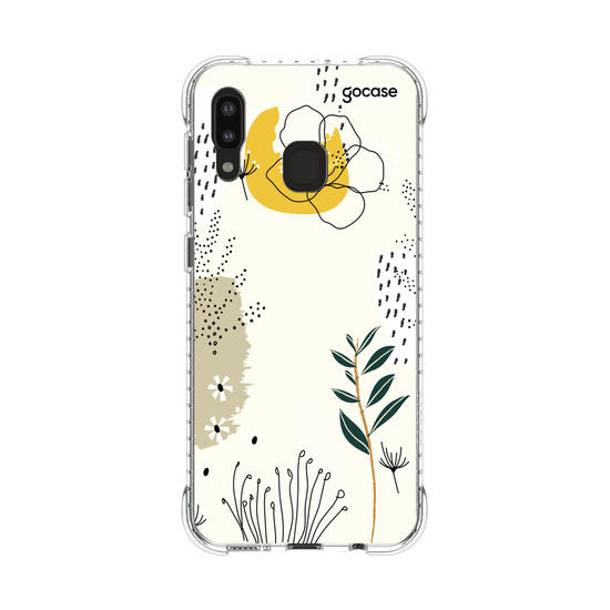 Capinha para celular Floral shapes