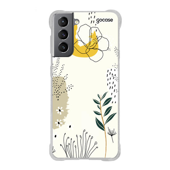 Capinha para celular Floral shapes