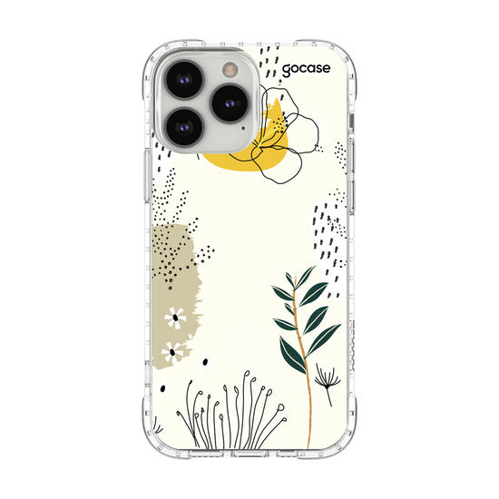 Capinha para celular Floral shapes
