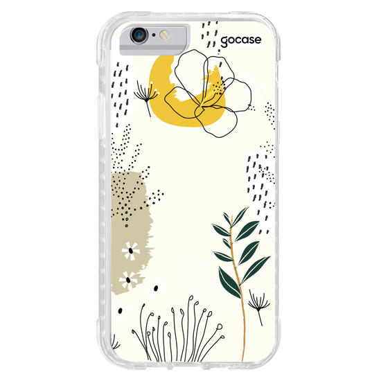 Capinha para celular Floral shapes