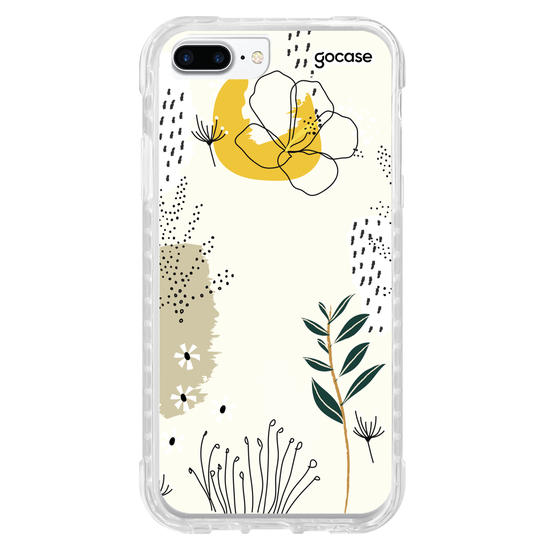 Capinha para celular Floral shapes