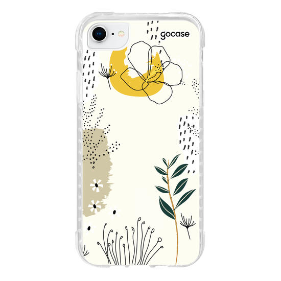 Capinha para celular Floral shapes
